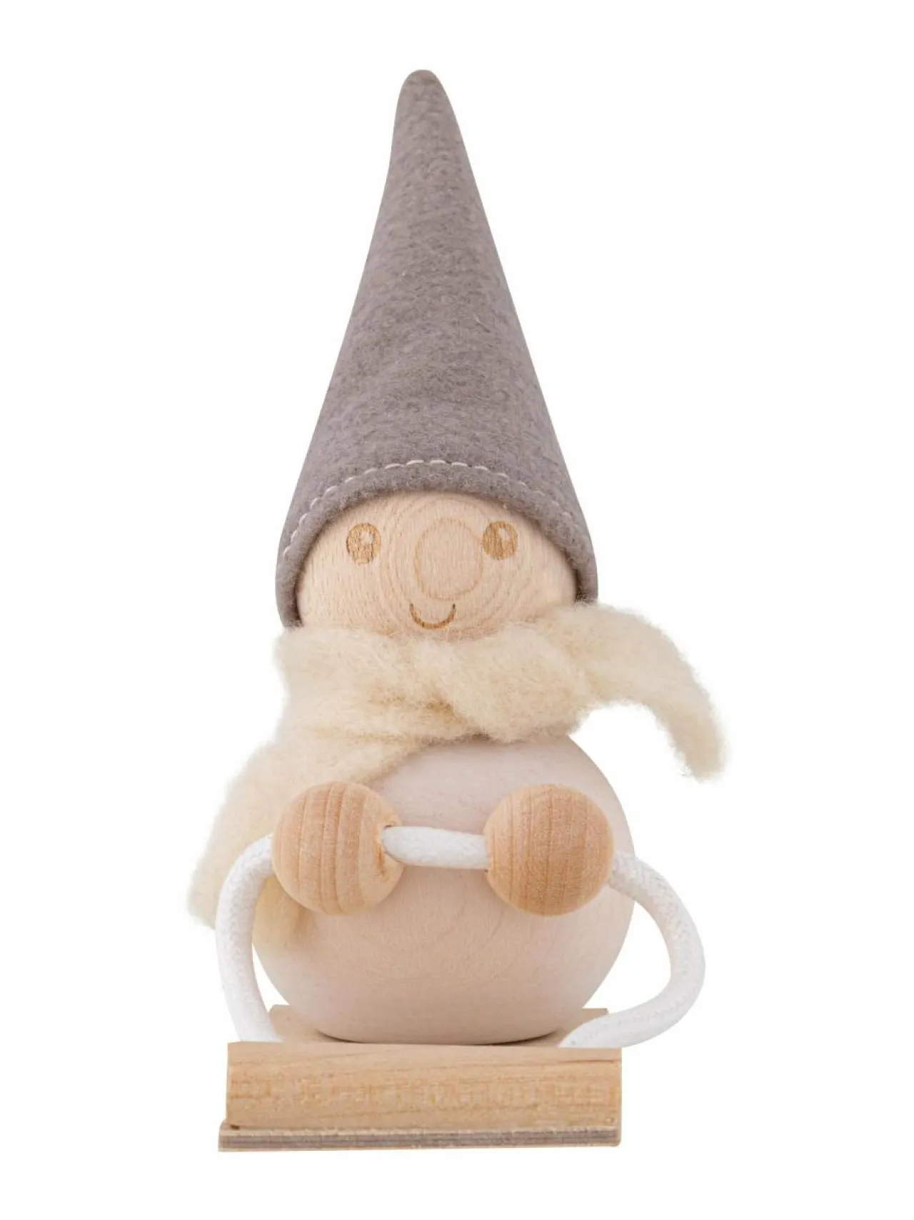 Muut Joulukoristeet|Koriste-Esineet|Aarikka Huurre-tonttu U008 WHITE