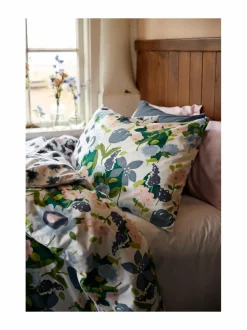 Liinavaatteet|Finlayson Ihana-pussilakanasetti 150 x 210 / 50 x 60 cm BLUE/GREEN/LT. RED