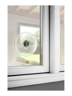 Puutarhakoristeet|Eva Solo Outdoor Ikkunalintulauta Ø 19,5 cm LÄPINÄKYVÄ