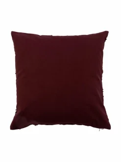 Sisustustyynyt|Huovat & Päiväpeitot|Pentik Inkivääri -tuftattu tyynynpäällinen, 45x45 cm BURGUNDY