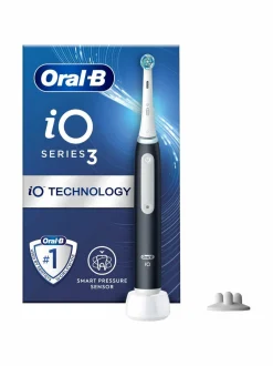 Hampaidenhoito|Oral-B iO 3 -sähköhammasharja BLACK
