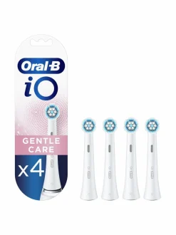 Hampaidenhoito|Oral-B iO Gentle Care -vaihtopäät 4 kpl WHITE