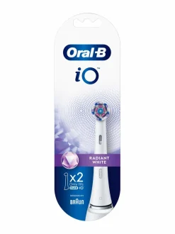 Hampaidenhoito|Oral-B iO Radiant -vaihtoharja, 2 kpl WHITE