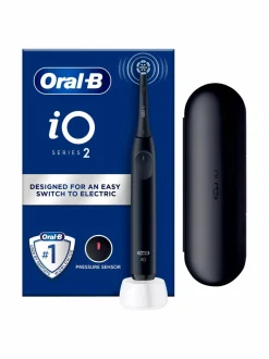 Hampaidenhoito|Oral-B iO2-sähköhammasharja + matkakotelo BLACK