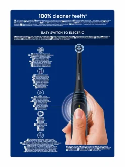 Hampaidenhoito|Oral-B iO2-sähköhammasharja + matkakotelo BLACK