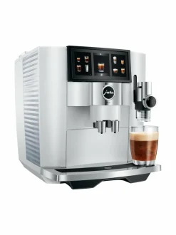 Kahvin- & Vedenkeittimet|Jura J8 Twin -kahvikone WHITE