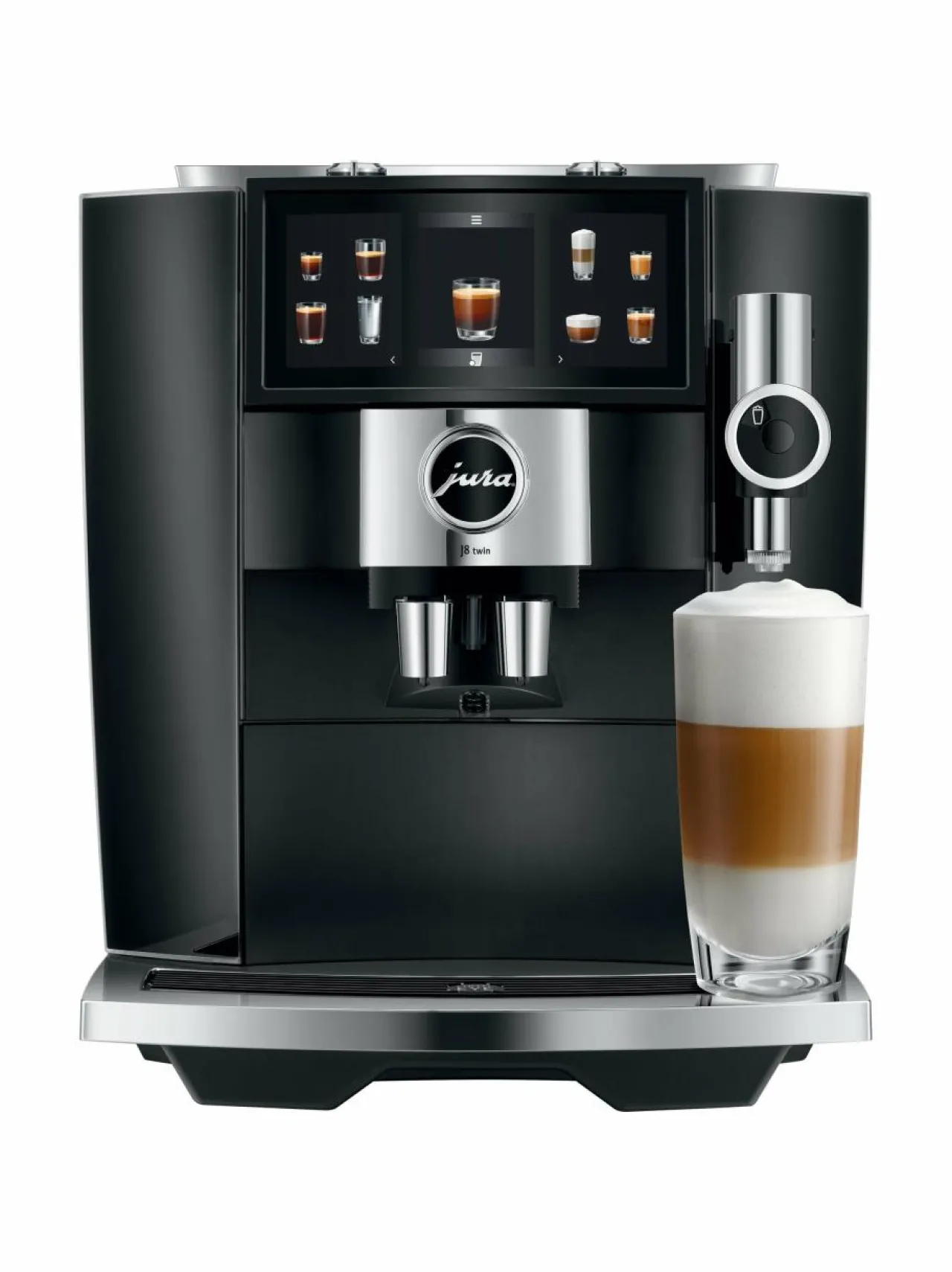 Kahvin- & Vedenkeittimet|Jura J8 Twin -kahvikone BLACK