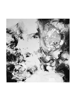 Taulut & Julisteet|Jenniemilia Design , KATA, voimanainen canvas -taulu 100x100cm