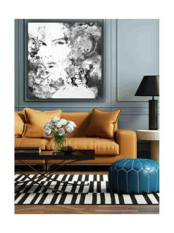 Taulut & Julisteet|Jenniemilia Design , KATA, voimanainen canvas -taulu 100x100cm