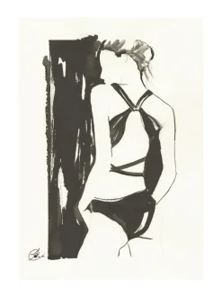 Taulut & Julisteet|Jenniemilia Design , MOSS voimanainen canvas -taulu 70x120cm