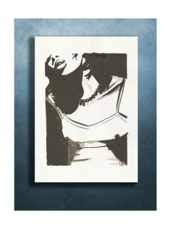 Taulut & Julisteet|Jenniemilia Design , NAOMI voimanainen canvas -taulu 80x100cm