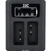 Kamerat|JJC DCH-LPE17 USB Dual Battery Charger -tuplalaturi (Canon LP-E17)
