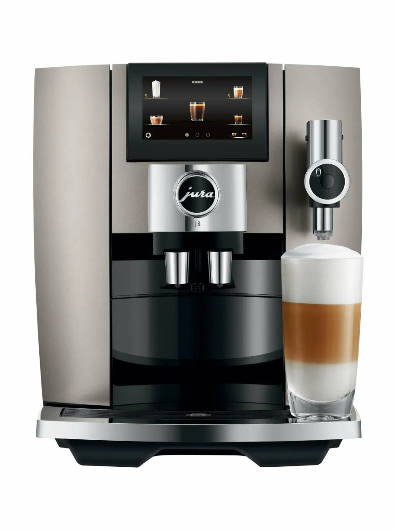 Kahvin- & Vedenkeittimet|Jura J8-kahvikone SILVER