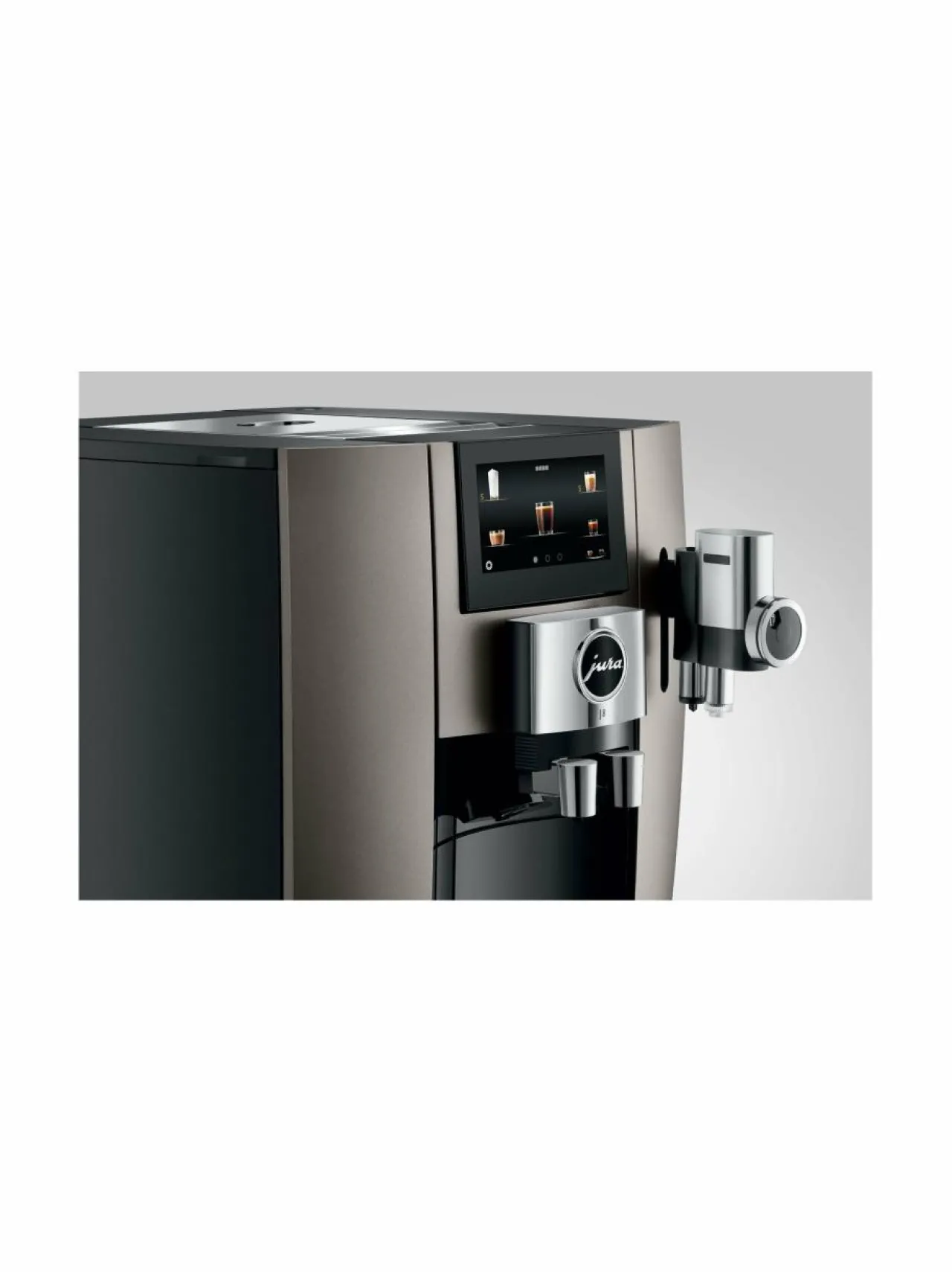 Kahvin- & Vedenkeittimet|Jura J8-kahvikone SILVER