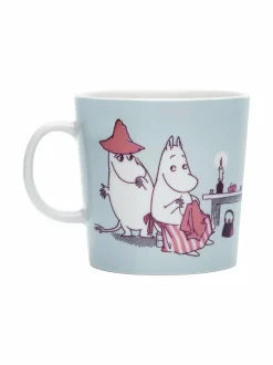Mukit & Kupit & Asetit|Moomin Arabia J-muumimuki 0.4 L LIGHT BLUE