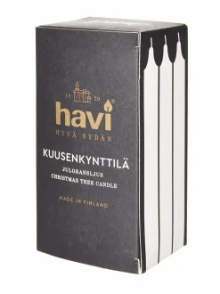 Kynttilät & Lyhdyt|Havi Joulukuusenkynttilä 20 kpl VALKOINEN