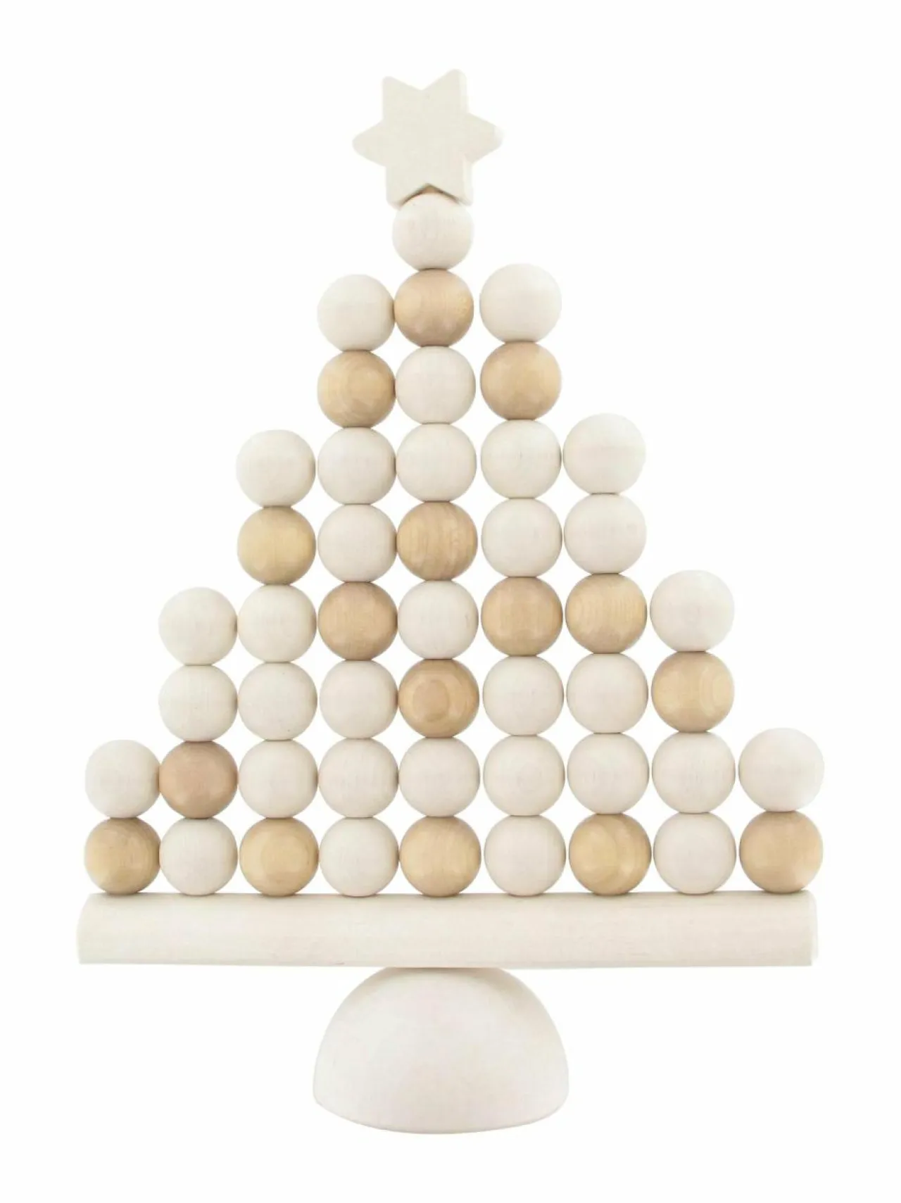 Muut Joulukoristeet|Koriste-Esineet|Aarikka Joulukuusi -pöytäkoriste 28 cm U008 WHITE