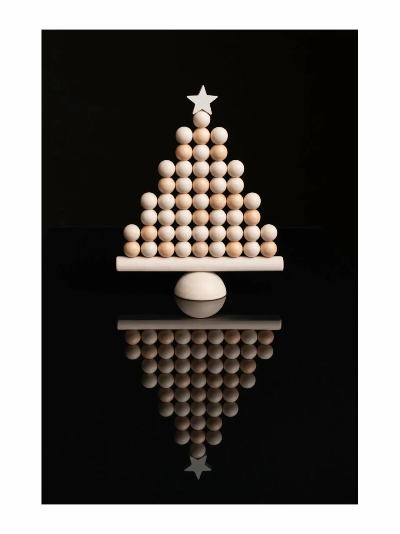 Muut Joulukoristeet|Koriste-Esineet|Aarikka Joulukuusi -pöytäkoriste 28 cm U008 WHITE