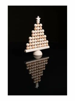 Muut Joulukoristeet|Koriste-Esineet|Aarikka Joulukuusi -pöytäkoriste 28 cm U008 WHITE