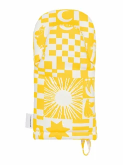Keittiö- & Kattaustekstiilit|Moomin Arabia Juhlat-uunikinnas YELLOW