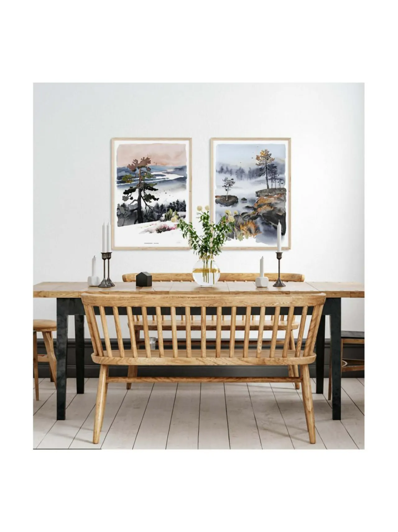 Taulut & Julisteet|ESTER VISUAL Juliste Erämaan reunalla 50x70 cm