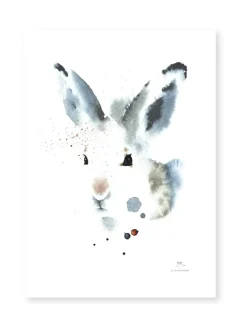 Taulut & Julisteet|ESTER VISUAL Juliste Metsäjänis 50x70 cm