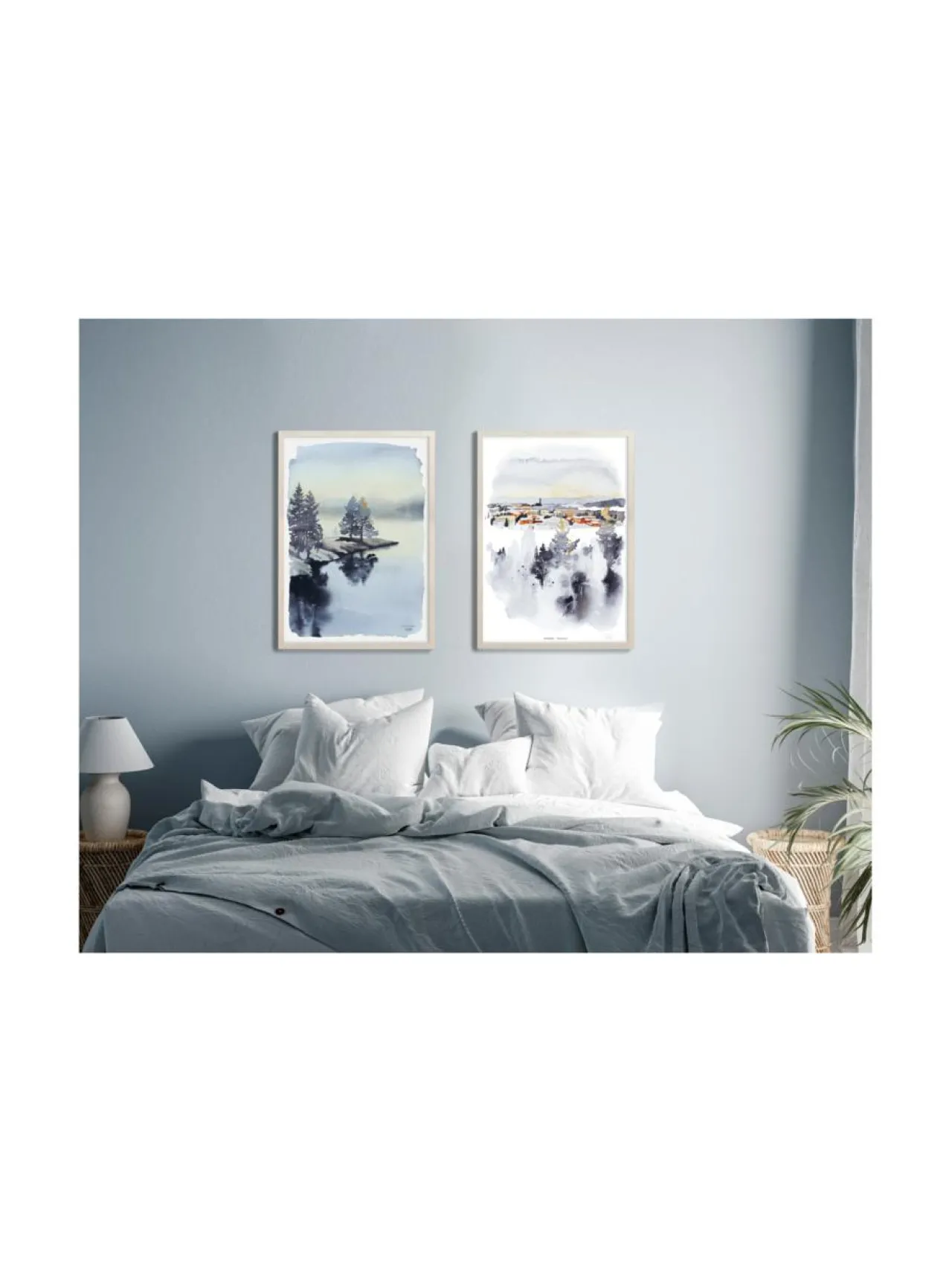 Taulut & Julisteet|ESTER VISUAL Juliste Rovaniemi Pöyliövaaralta 50x70 cm