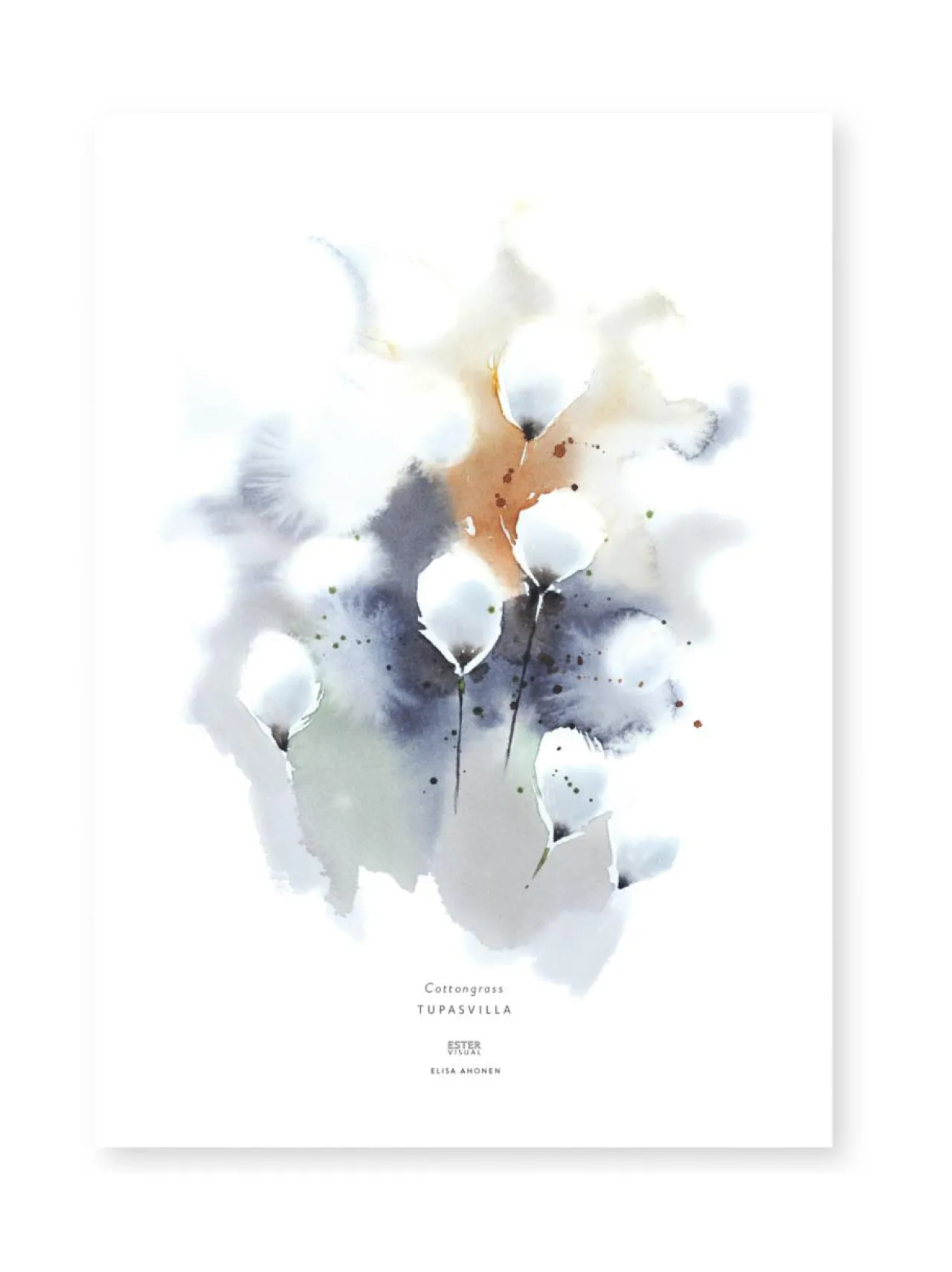 Taulut & Julisteet|ESTER VISUAL Juliste Tupasvilla 50x70 cm