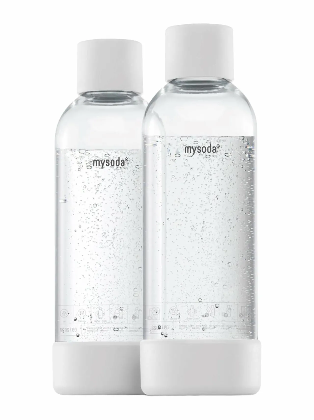 Muut Keittiölaitteet|Mysoda Juomapullo 1 L, 2-pack WHITE