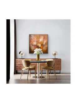 Taulut & Julisteet|Pia Rydman Art Jupiter, öljyvärimaalaus, 90x90 cm