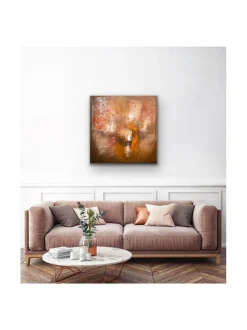 Taulut & Julisteet|Pia Rydman Art Jupiter, öljyvärimaalaus, 90x90 cm