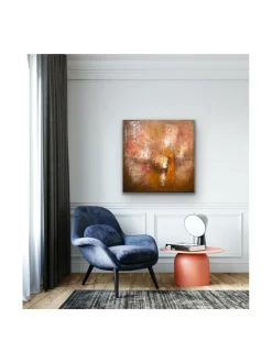 Taulut & Julisteet|Pia Rydman Art Jupiter, öljyvärimaalaus, 90x90 cm