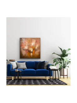 Taulut & Julisteet|Pia Rydman Art Jupiter, öljyvärimaalaus, 90x90 cm