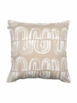 Sisustustyynyt|Huovat & Päiväpeitot|Pentik Kaarna -tyynynpäällinen LIGHT BROWN