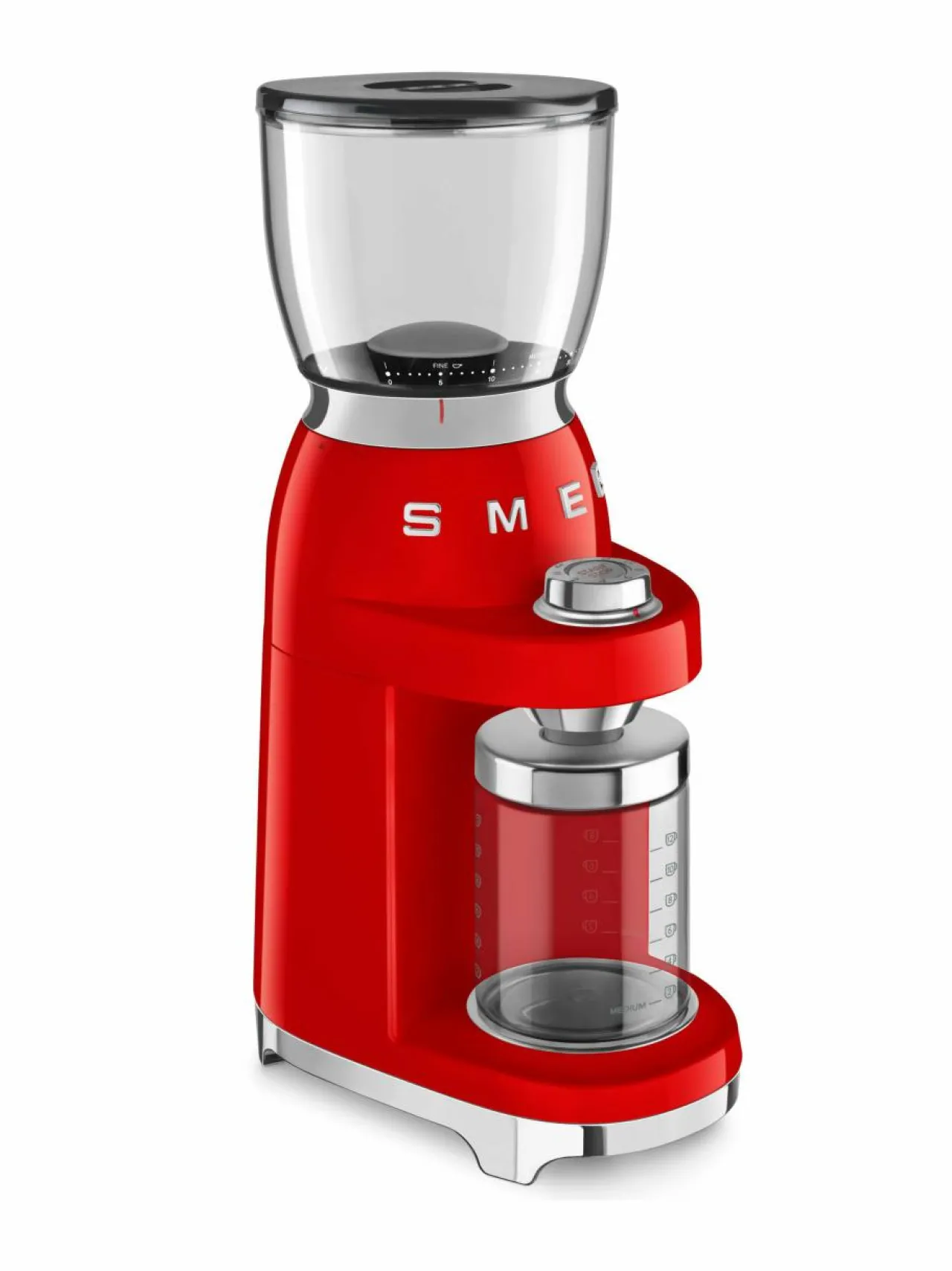 Kahvin- & Vedenkeittimet|Smeg Kahvimylly RED
