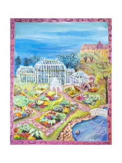 Taulut & Julisteet|Pia Rydman Art Kaisaniemen keidas, 100x80 akryylimaalaus, Pia Rydman