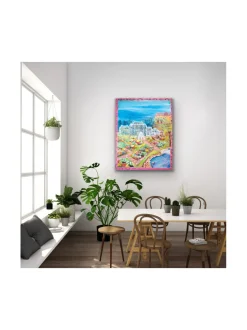 Taulut & Julisteet|Pia Rydman Art Kaisaniemen keidas, 100x80 akryylimaalaus, Pia Rydman