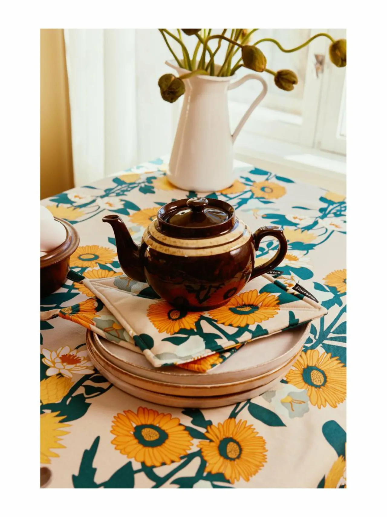 Keittiö- & Kattaustekstiilit|Finlayson Kaksin-patalaput 22 x 22 cm, 2 kpl ORANGE/BEIGE