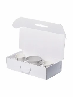 Astiasarjat|Pentik Kallio-keraaminen astiapakkaus, 6 osaa GREY