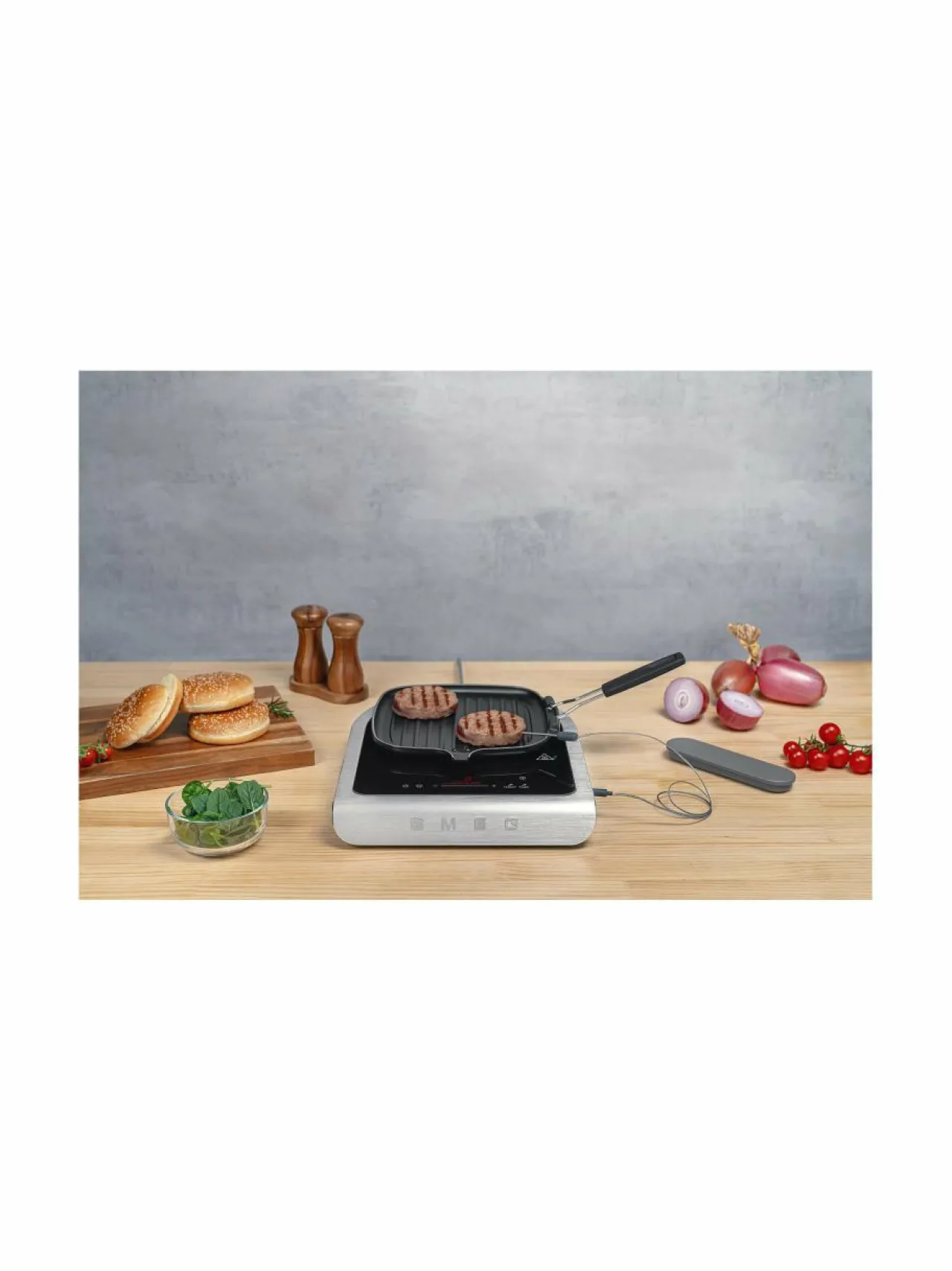 Muut Keittiölaitteet|Smeg Kannettava induktiokeittoalue BLACK