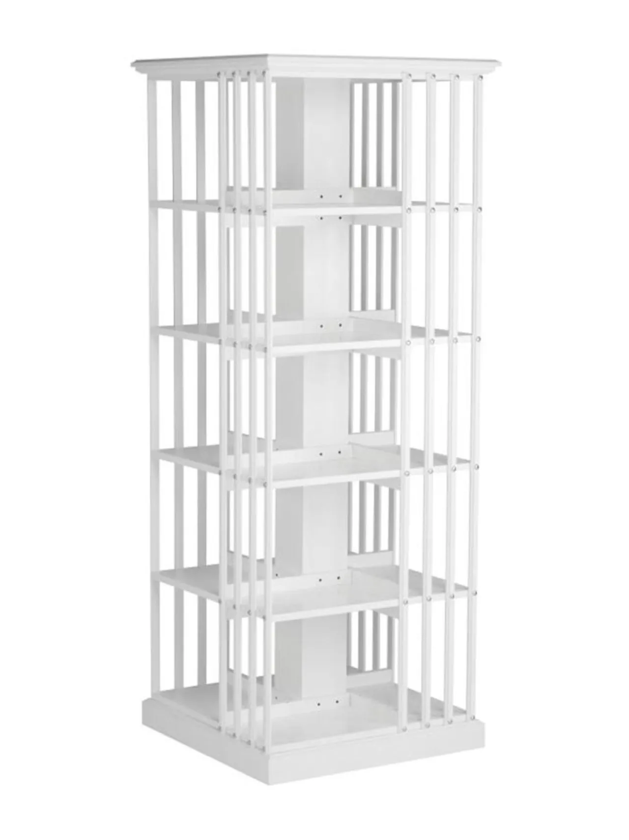 Hyllyt & Kaapit|Boknäs Karusellihylly LUMIVALKOINEN