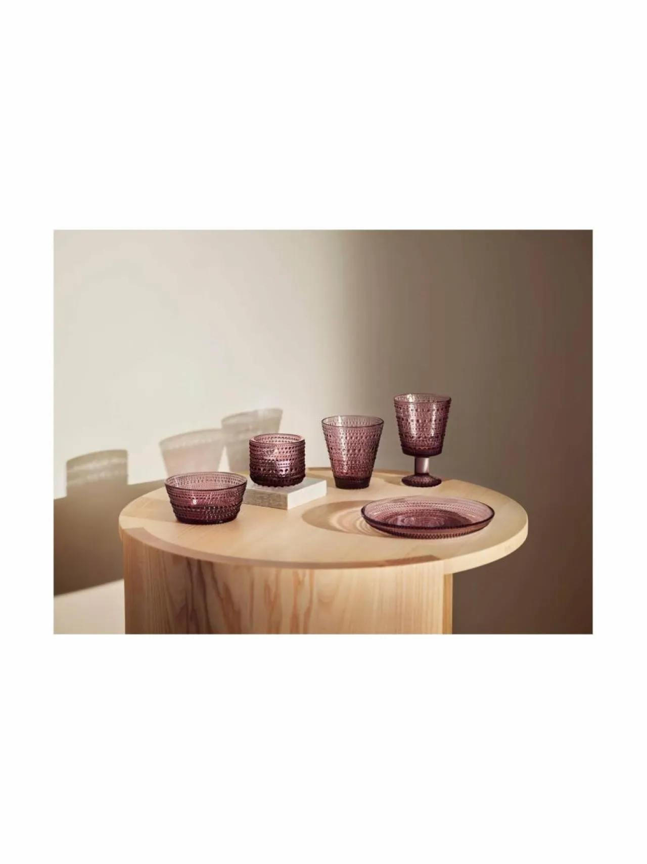 Lasit|Iittala Kastehelmi-juomalasi 2 kpl, 30 cl PURPLE