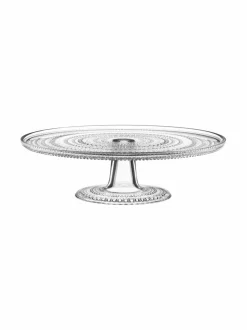 Tarjoiluastiat|Iittala Kastehelmi-kakkuvati 315 mm KIRKAS