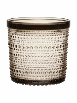 Koriste-Esineet|Iittala Kastehelmi-purkki 116 x 114 mm PELLAVA