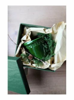 Ruukut & Istutusastiat|Bergs Potter Københavner-ruukku Ø 14 cm EMERALD GREEN