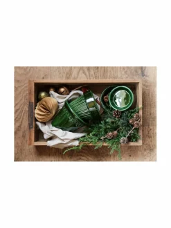 Ruukut & Istutusastiat|Bergs Potter Københavner-ruukku Ø 14 cm EMERALD GREEN