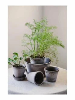 Ruukut & Istutusastiat|Bergs Potter Københavner-ruukku Ø 16 cm GREY