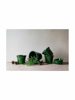 Ruukut & Istutusastiat|Bergs Potter Københavner-ruukku Ø 16 cm EMERALD GREEN