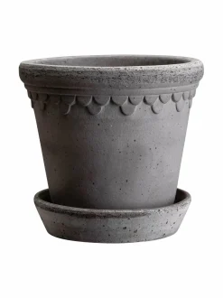 Ruukut & Istutusastiat|Bergs Potter Københavner-ruukku Ø 14 cm GREY