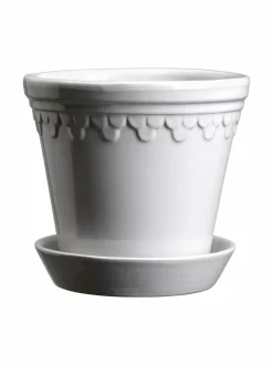 Ruukut & Istutusastiat|Bergs Potter Københavner-ruukku 18 cm MINERAL WHITE
